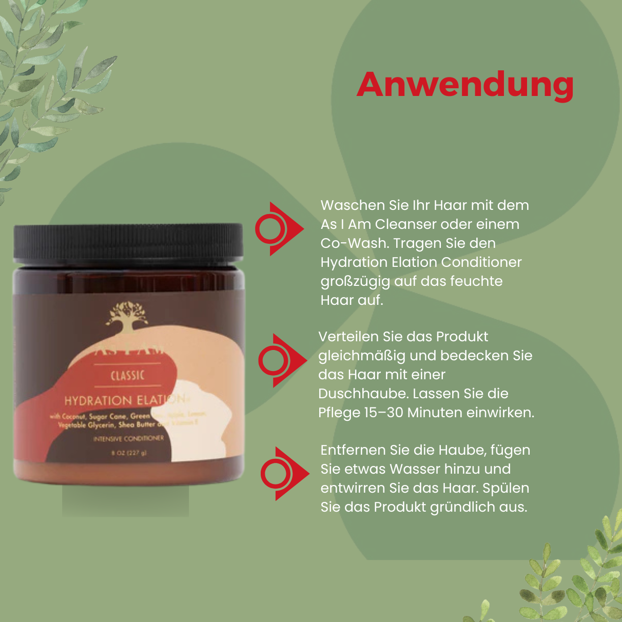 As I Am Classic Hydration Elation 227g_Anwendung