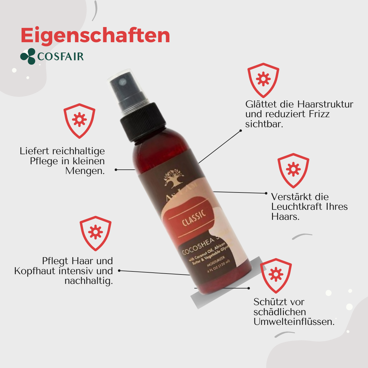 As I Am Cocoshea Spray Moisturizer 20ml_Eigenschaften