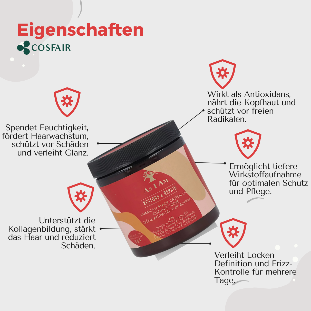 As I Am Jamaican Black Castor Oil Curling Crème 227g_Eigenschaften