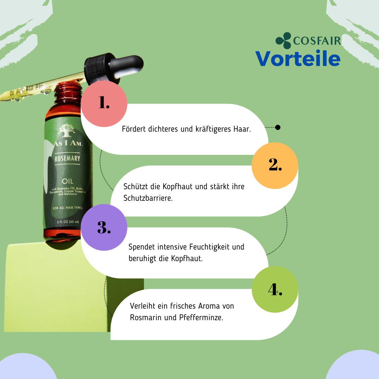 As I Am Rosemary Oil 60ml_Vorteile