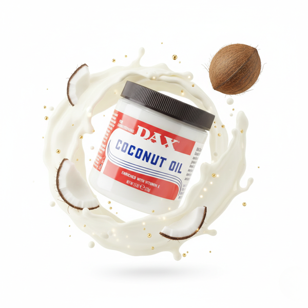 DAX Coconut Oil mit Feuchtigkeits-Splash und Kokosnussöl – intensive Pflege für trockenes Haar und trockene Haut