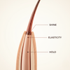 3D Darstellung der Haarfaser mit DAX Marcel Curling Wax – Halt, Elastizität und Glanz für Locken und Wellen