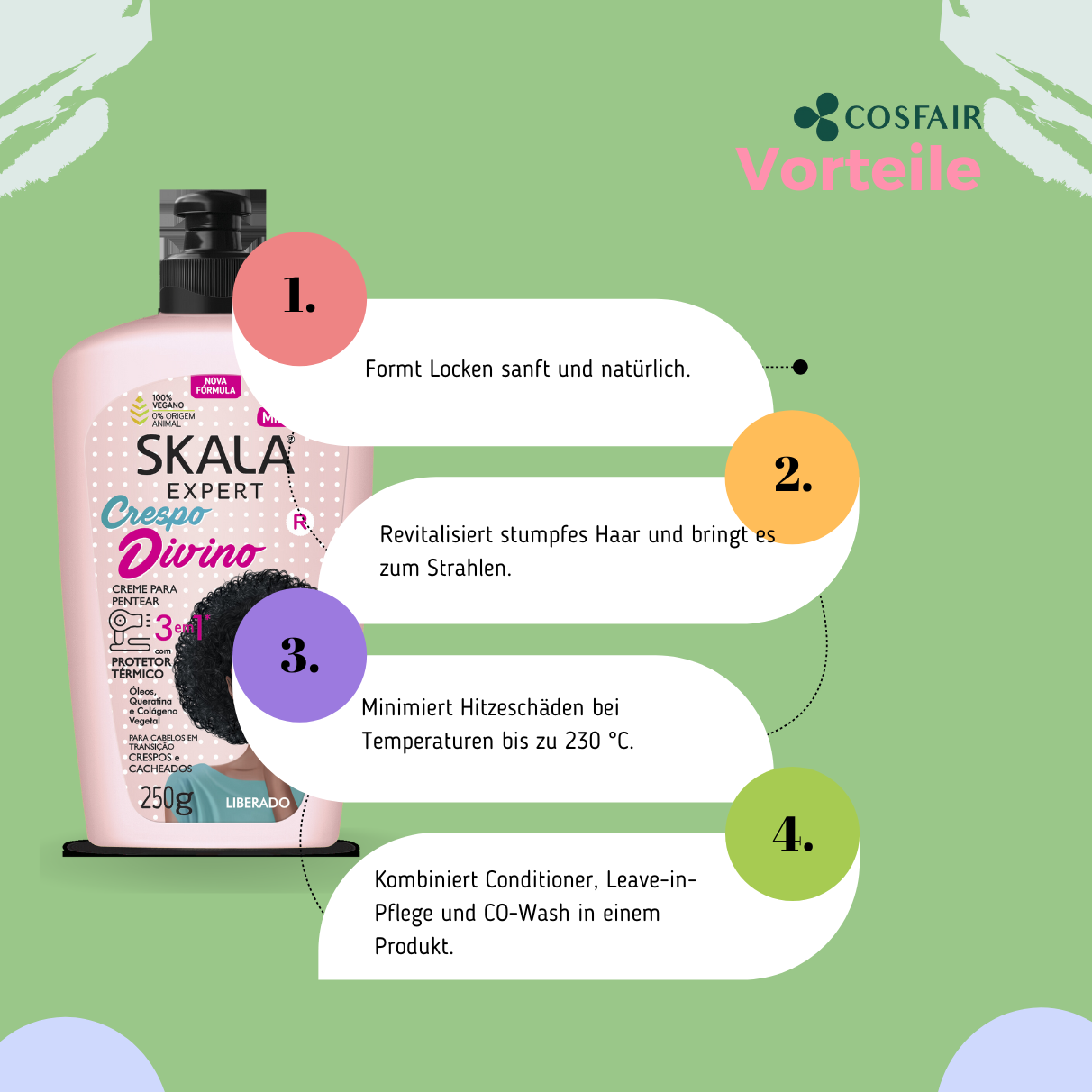 SKALA Expert Crespo Divino 3 in 1 Leave-in Conditioner 250g_Vorteile