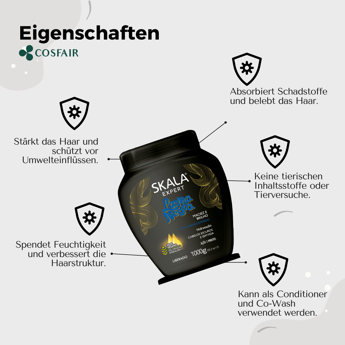 SKALA Expert Lama Negra 2 in 1 Hair Cream 1000g_Eigenschaften