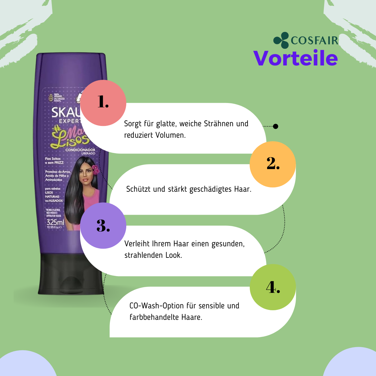 SKALA Expert Mais Lisos Conditioner 325ml_Vorteile