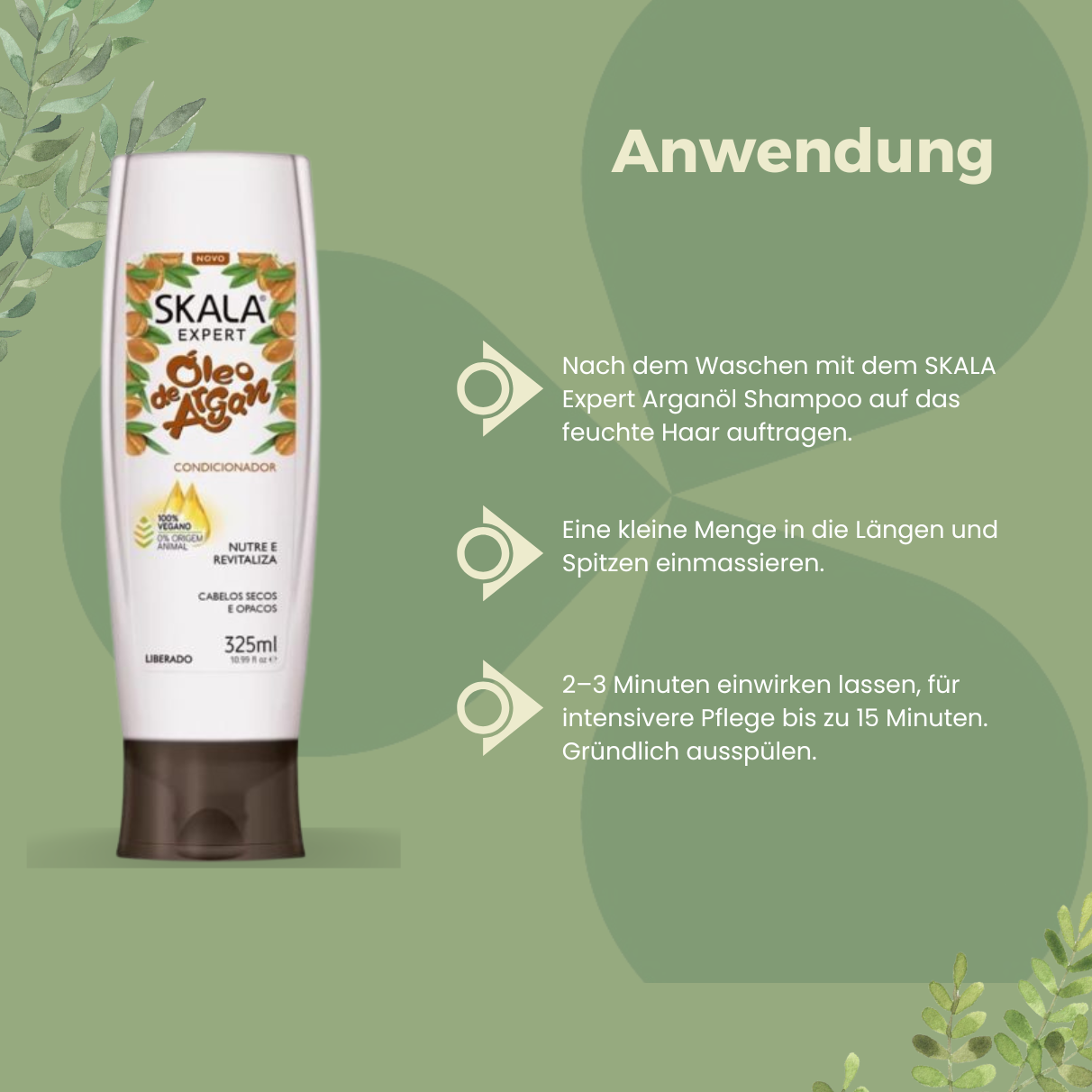 SKALA Expert Óleo de Argan Conditioner 325ml_Anwendung