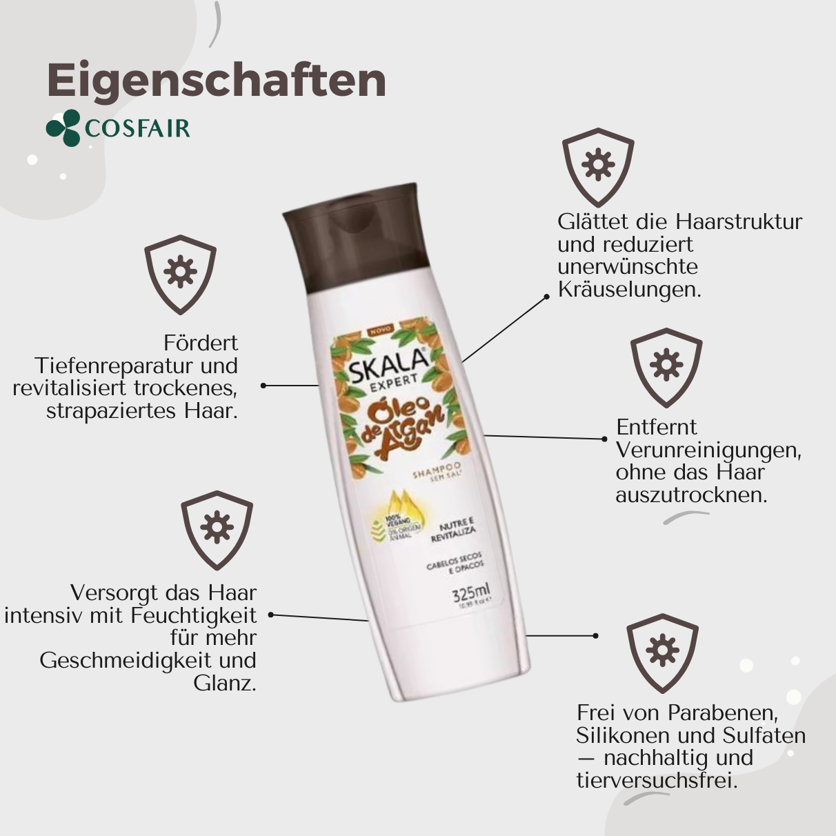 SKALA Expert Óleo de Argan Shampoo 325ml_Eigenschaften