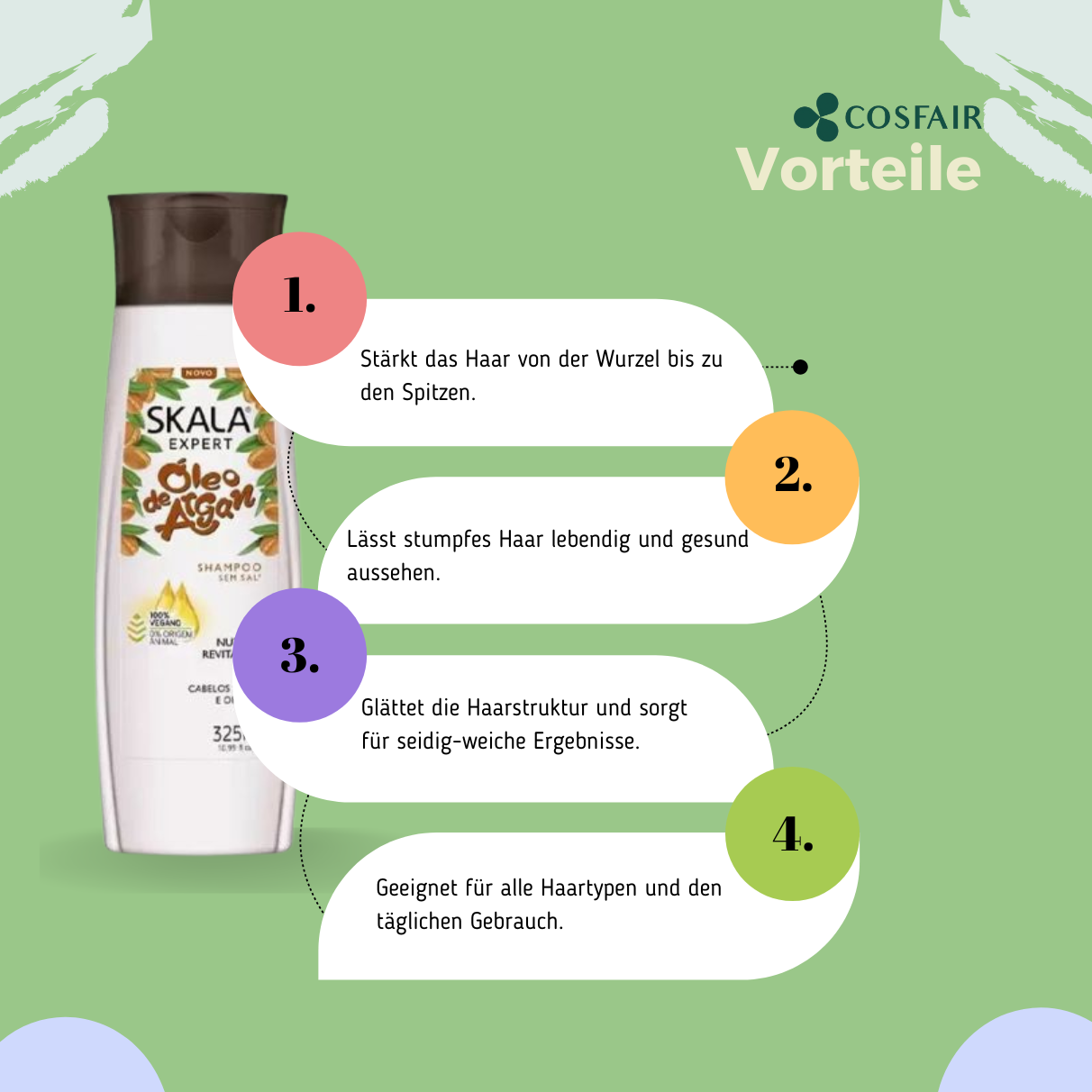 SKALA Expert Óleo de Argan Shampoo 325ml_Vorteile
