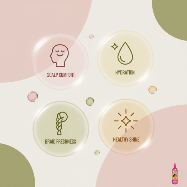 African Pride Dream Kids Olive Miracle Soothing Moisturizing Braid Spray - CosFair GmbH