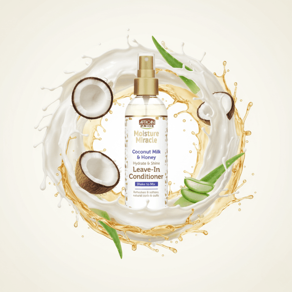 African Pride Moisture Miracle Coconut Milk & Honey Leave - In Conditioner - CosFair GmbH