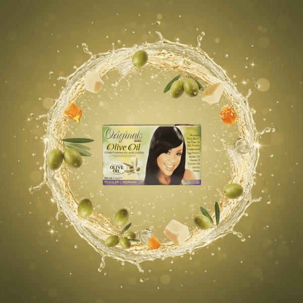 African Pride Olive Miracle Deep Conditioning Relaxer - REGULAR Value Pack - CosFair GmbH