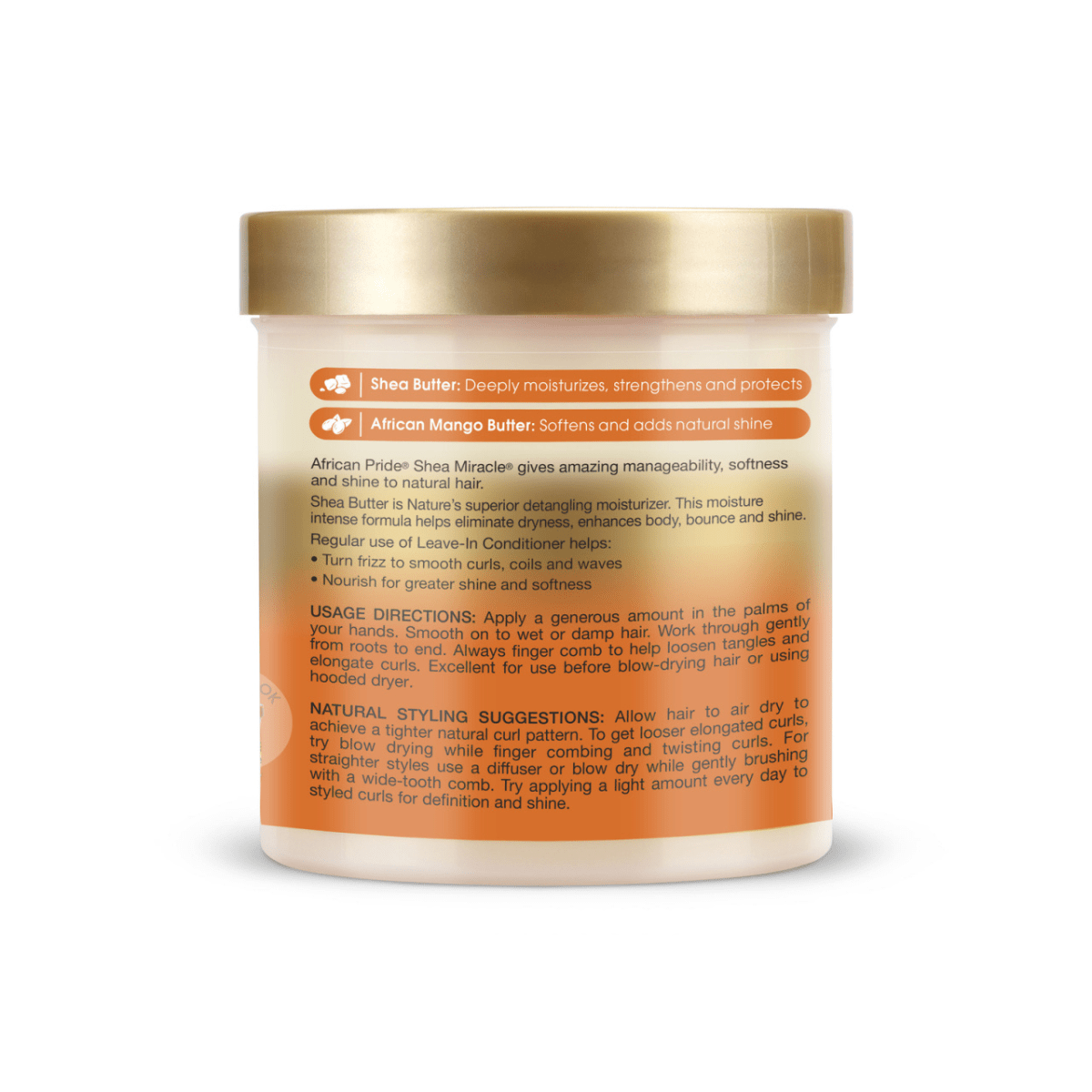 African Pride Shea Miracle Leave in Conditioner 425g - CosFair GmbH