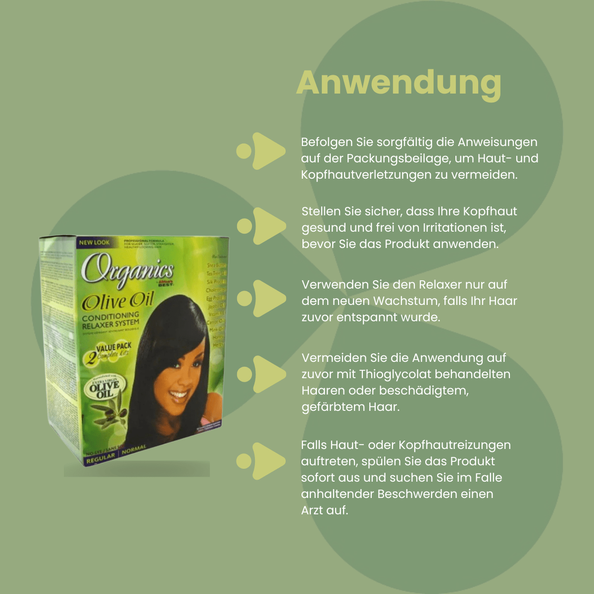 Africa’s Best Organics Olive Oil Conditioning Relaxer Regular Value Pack - CosFair GmbH