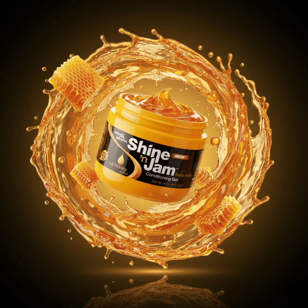 Ampro Shine 'n Jam Conditioning Gel Extra Hold 227g - CosFair GmbH
