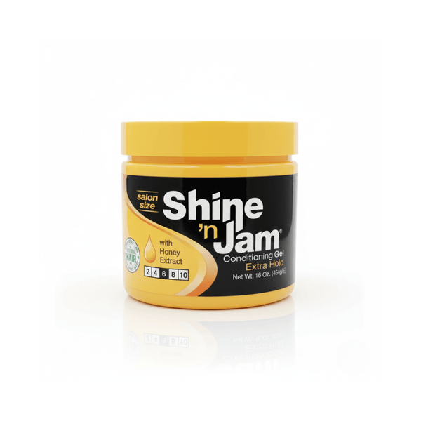 Ampro Shine 'n Jam Conditioning Gel Extra Hold 454g - CosFair GmbH