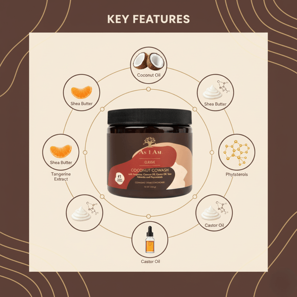 As I Am Classic Coconut Cowash 454g - CosFair GmbH