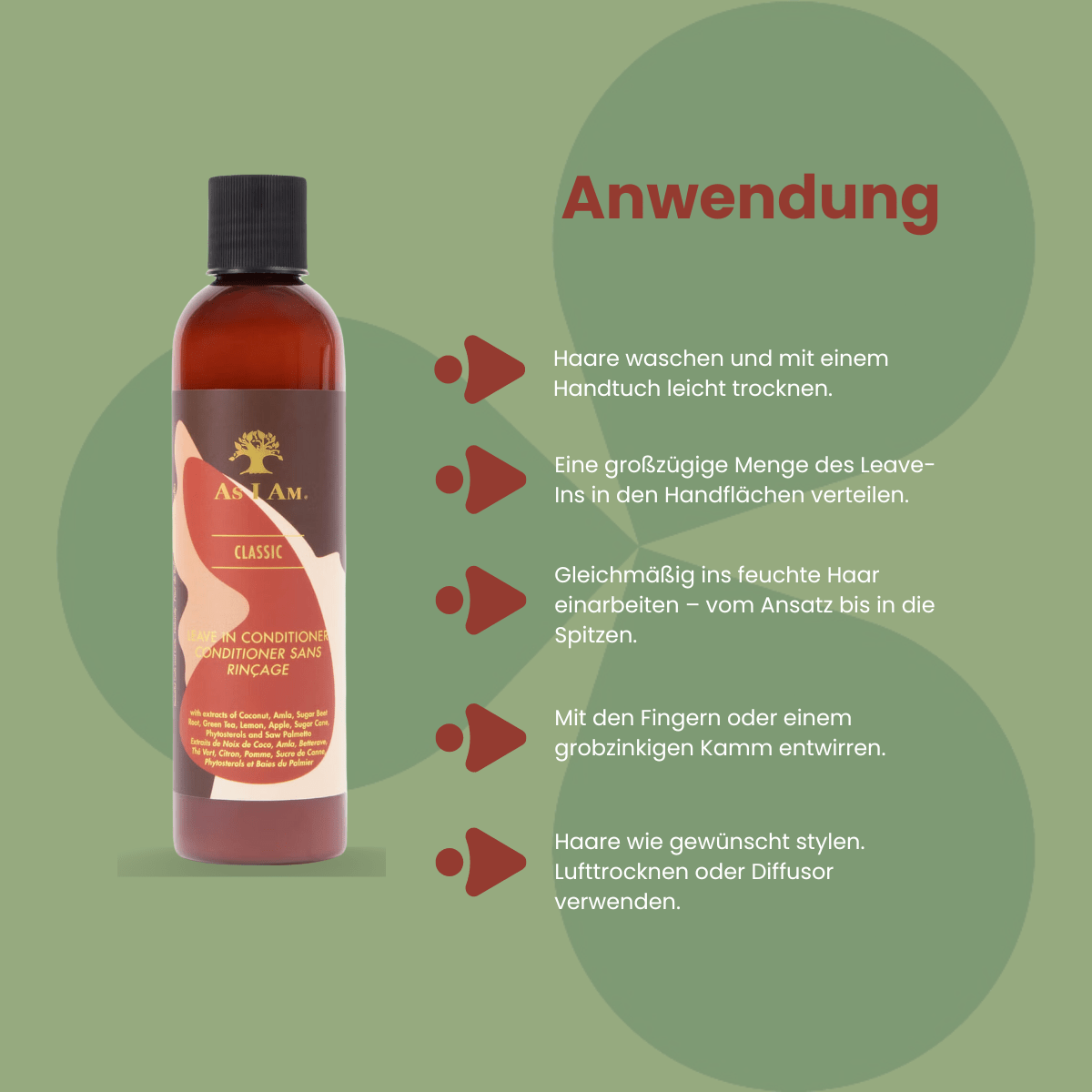 As I Am Classic Leave - In Conditioner 237ml - CosFair GmbH