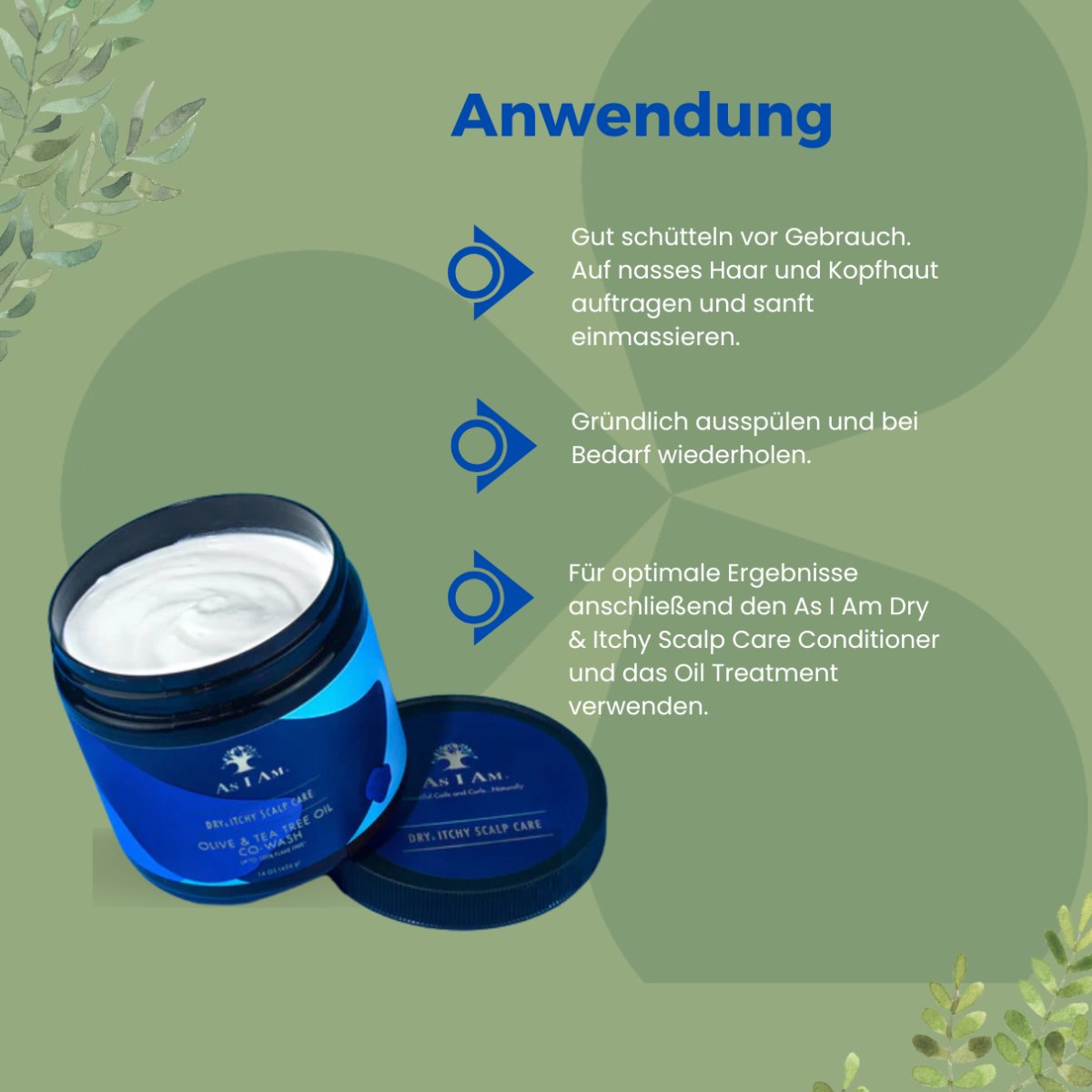 As I Am Dry & Itchy Scalp Care Cowash 454g - CosFair GmbH