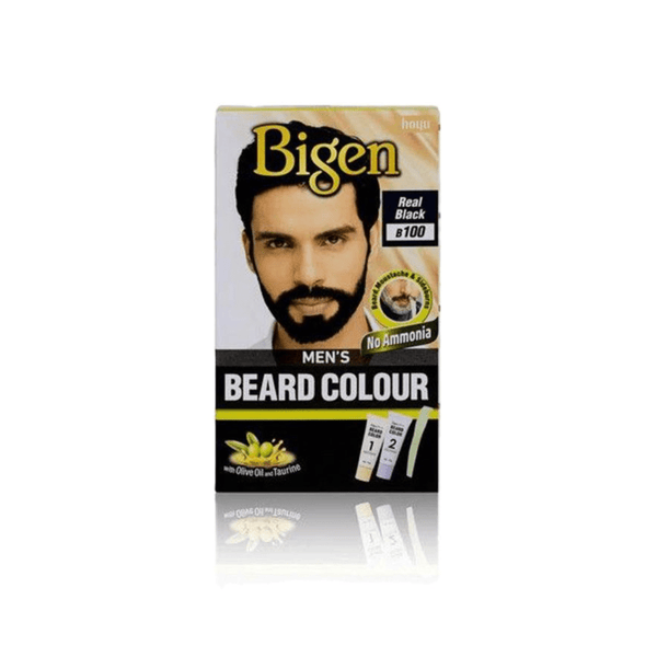 Bigen Men's Beard Colour B100 - Real Black - CosFair GmbH