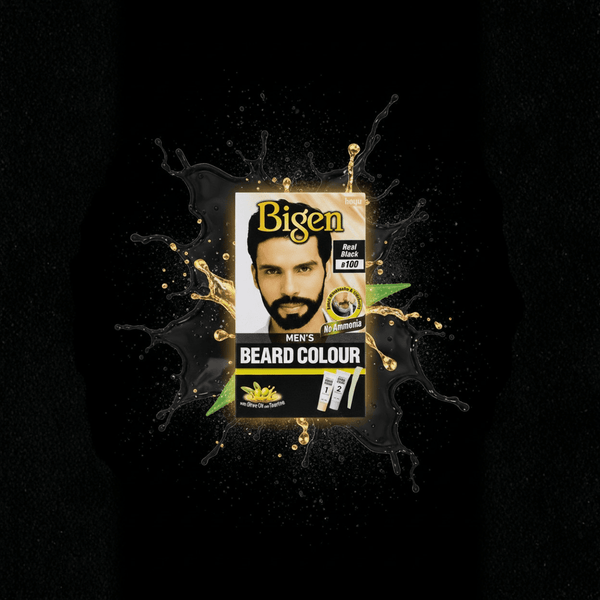 Bigen Men's Beard Colour B100 - Real Black - CosFair GmbH