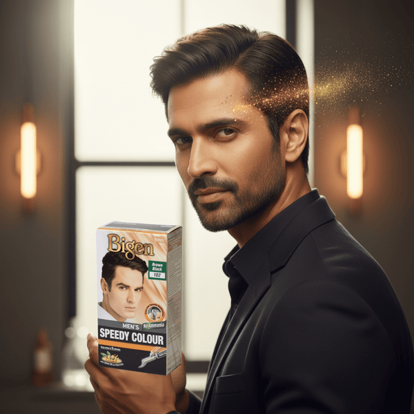 Bigen Men's Speedy Farbe 102 Brown Black - CosFair GmbH