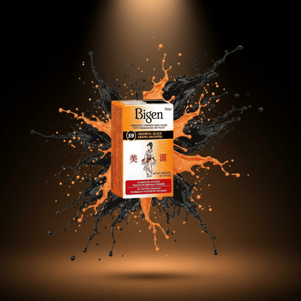 Bigen Permanent Powder Hair Colour 59 Oriental Black - CosFair GmbH