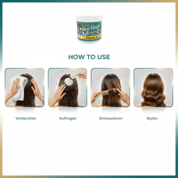 Blue Magic Argan Oil Vitamin - E Leave - in Conditioner 340g - CosFair GmbH