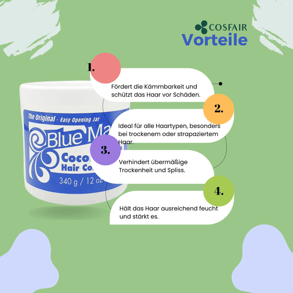 Blue Magic Coconut Oil Hair Conditioner 340g - CosFair GmbH