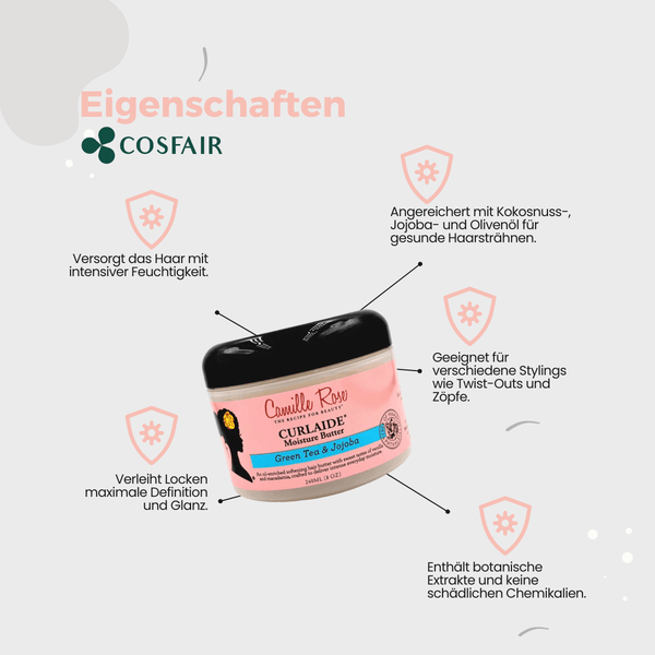 Camille Rose Curlaide Moisture Butter 240ml - CosFair GmbH