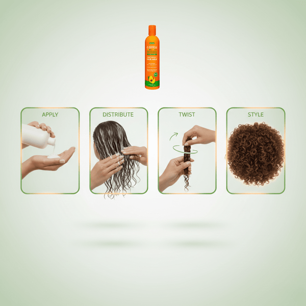 Cantu Avocado Hydrating Lightweight Hair Milk 355ml - CosFair GmbH