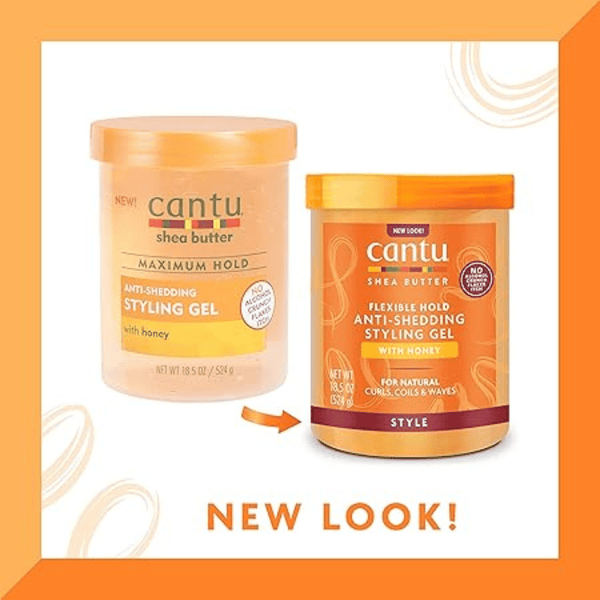 Cantu Shea Butter Anti - Shedding Styling Gel Honey 524g - CosFair GmbH