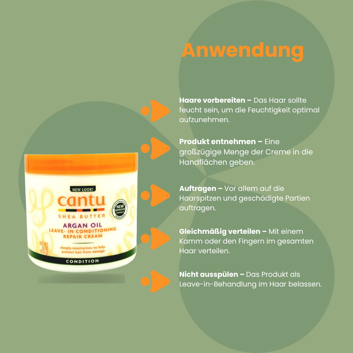 Cantu Shea Butter Conditioning Repair Cream 453g - CosFair GmbH