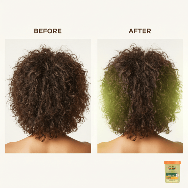 Cantu Shea Butter Moisture Styling Gel Flaxseed & Olive Oil 524g - CosFair GmbH