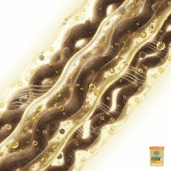 Cantu Shea Butter Moisture Styling Gel Flaxseed & Olive Oil 524g - CosFair GmbH