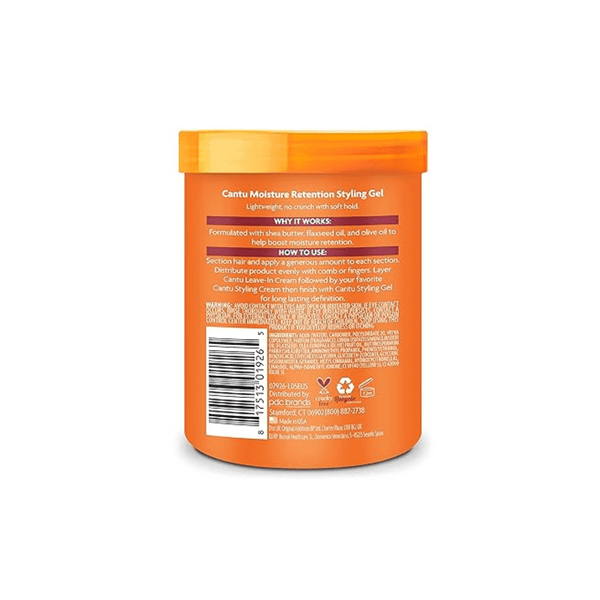 Cantu Shea Butter Moisture Styling Gel Flaxseed & Olive Oil 524g - CosFair GmbH