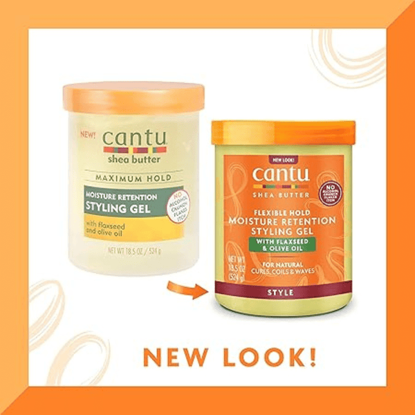 Cantu Shea Butter Moisture Styling Gel Flaxseed & Olive Oil 524g - CosFair GmbH