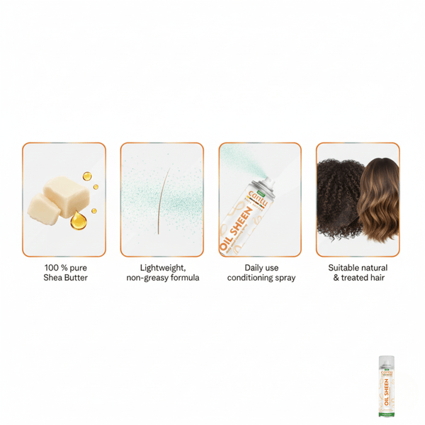 Cantu Shea Butter Oil Sheen Deep Conditioning Spray 382ml - CosFair GmbH