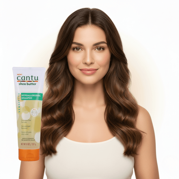 Cantu Shea Butter Sensitive Hypoallergenic Shampoo 227g - CosFair GmbH