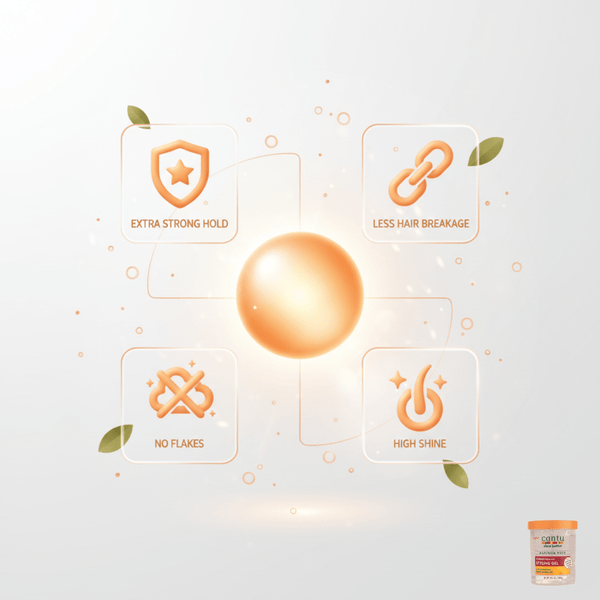 Cantu Shea Butter Styling Gel Jamaican Black Castor Oil 524g - CosFair GmbH