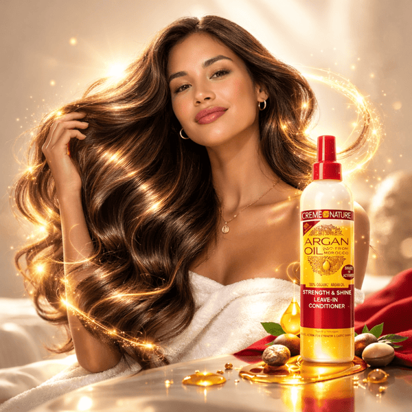 Creme of Nature Argan Oil Strength & Shine Leave - in Conditioner 250 ml - CosFair GmbH
