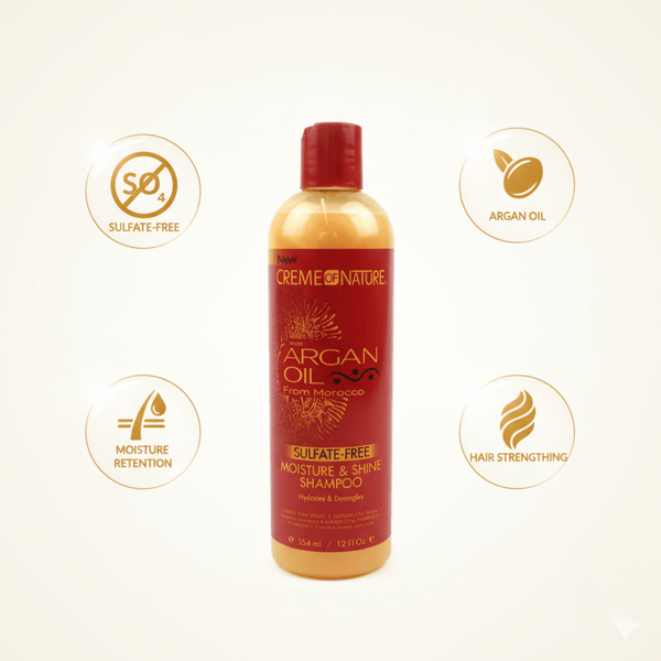 Creme of Nature Argan Oil Sulfate Free Moisture & Shine Shampoo 591 ml - CosFair GmbH