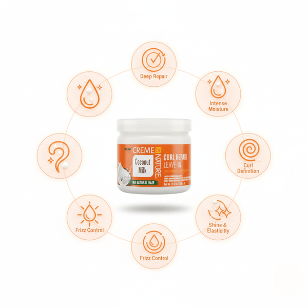 Creme of Nature Coconut Milk Curl Repair Leave - in 326g - CosFair GmbH