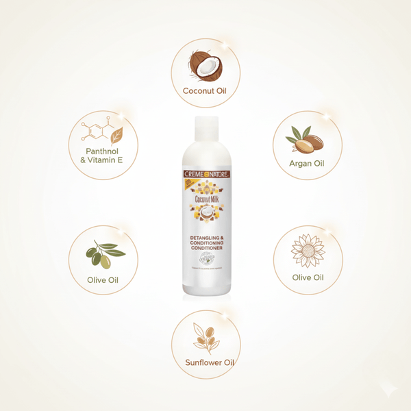 Creme of Nature Coconut Milk Detangling Conditioner 354ml - CosFair GmbH