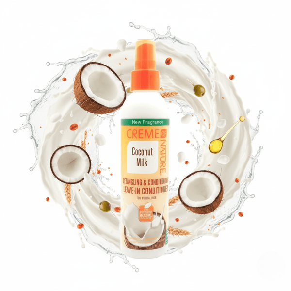 Creme of Nature Coconut Milk Detangling Leave - in Conditioner 250ml - CosFair GmbH