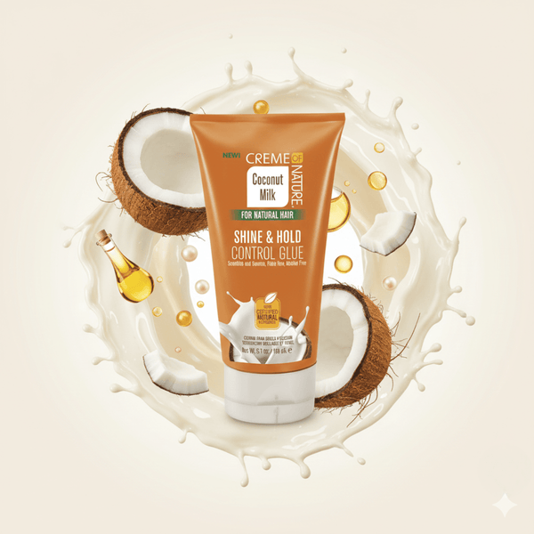Creme of Nature Coconut Milk Shine & Hold Control Glue 150ml - CosFair GmbH