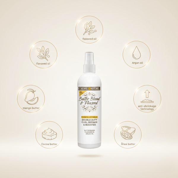 Creme of Nature Double Duty Curl Definer & Booster 355ml - CosFair GmbH