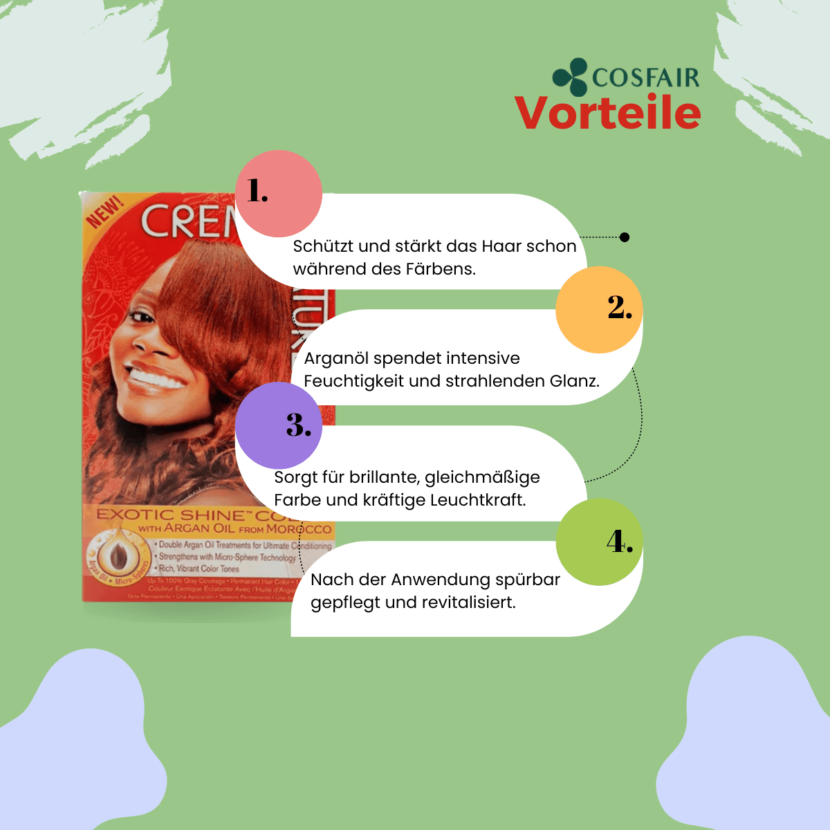 Creme Of Nature Exotic Shine Color Bronze Copper 7.64 - CosFair GmbH