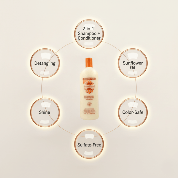 Creme Of Nature Professional Detangling & Conditioning Shampoo 946ml - CosFair GmbH