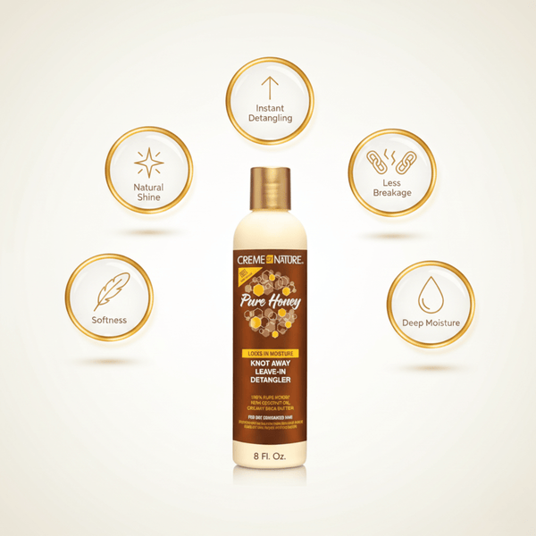 Creme of Nature Pure Honey Knot Away Leave - in Detangler 236ml - CosFair GmbH