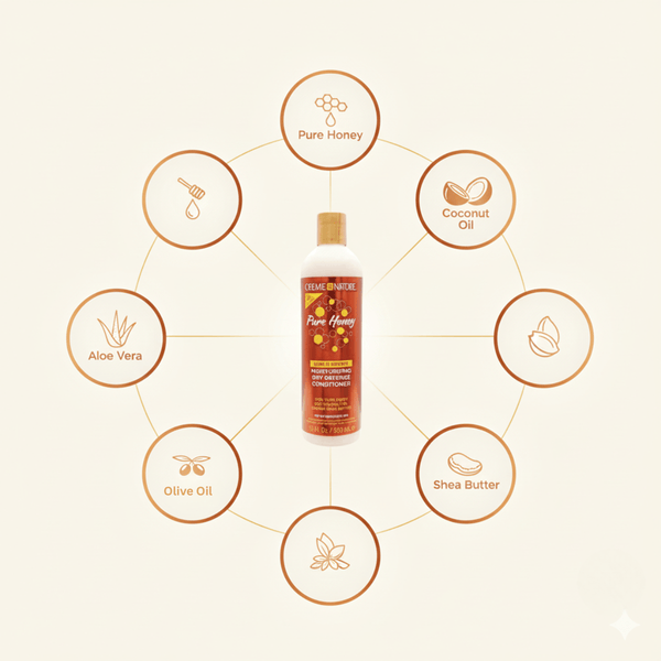 Creme of Nature Pure Honey Moisturizing Dry Defense Conditioner 355ml - CosFair GmbH